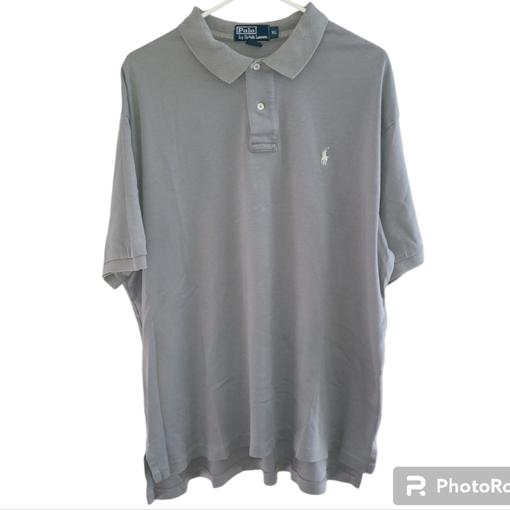 Polo Ralph Lauren‎ Men's Polo classic fit shirt flawed with 2 tiny holes VTG